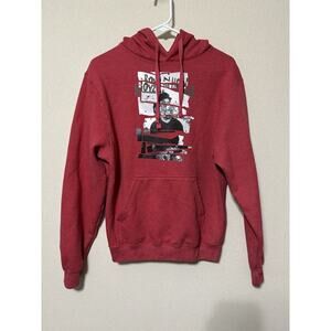 Boyz N The Hood Sweatshirt Vintage Hoodie Mens Red Size Medium Unisex Y2K